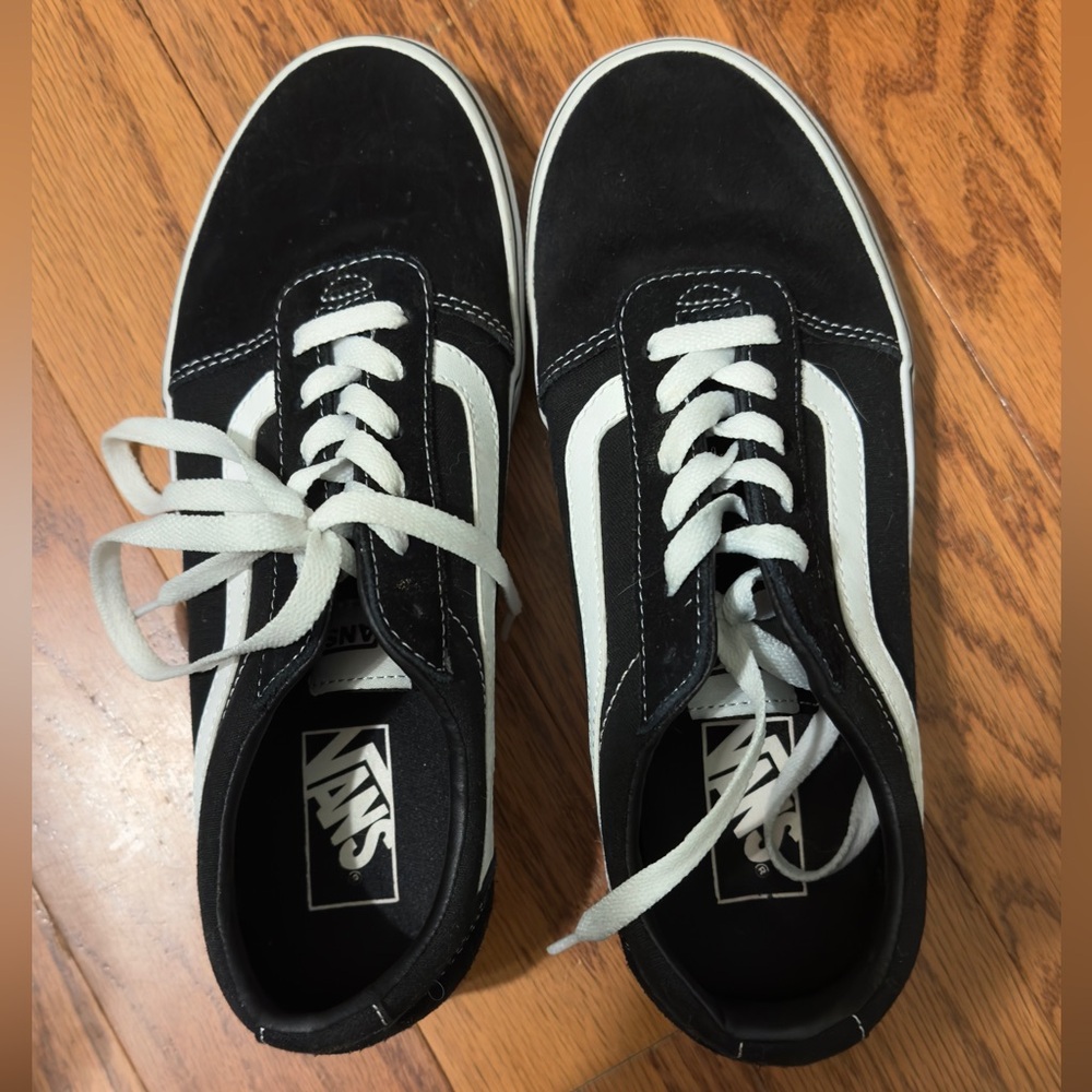 Vans Black Sneakers Size 8.5